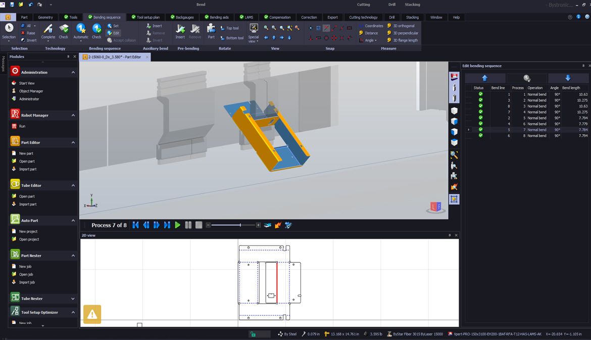 BySoft CAM: Increase press brake productivity with off-line programming