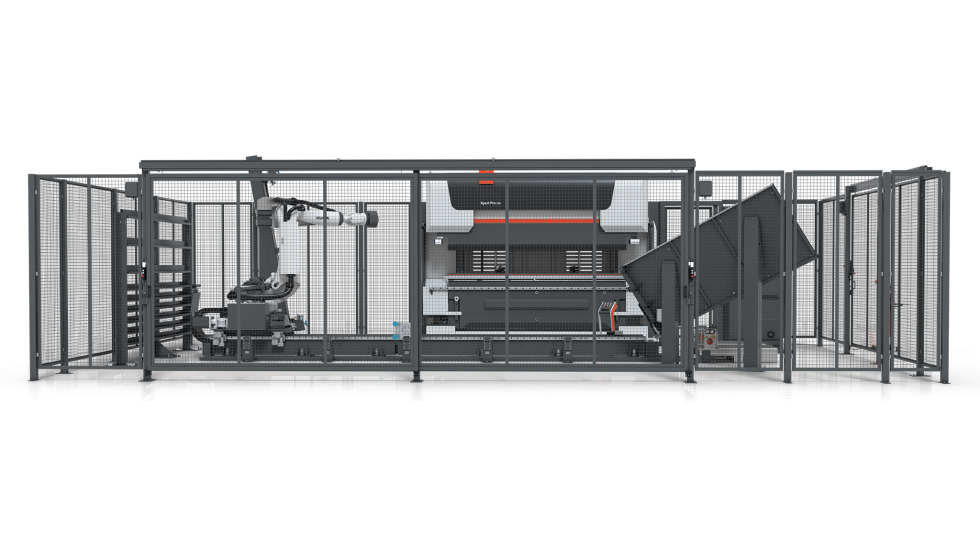 Bystronic's cutting-edge Bending Cell - your solution for automated sheet metal bending. Experience precision and efficiency with our advanced bending press technology. Elevate your production with the ultimate automatic sheet metal bending machine from Bystronic.