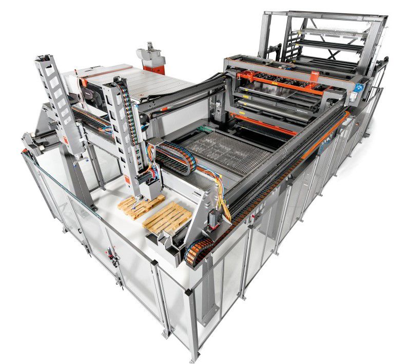 ByTrans Cross, ByTower and BySort: Machine and material automation