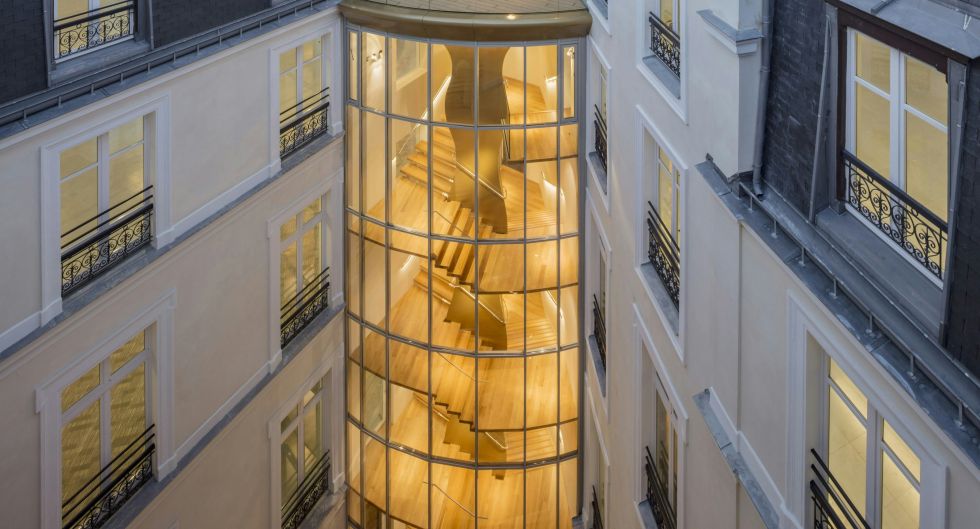 Escalier - Le Louvre