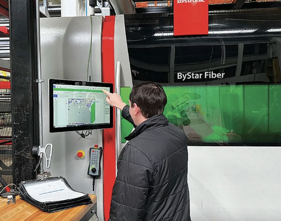 Using BySoft Suite with a ByStar Fiber laser cutting machine