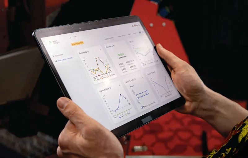 Bystronic BySoft Suite on tablet