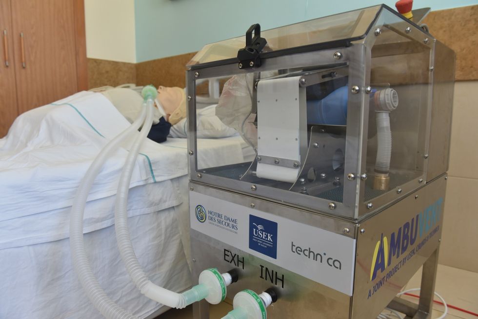 The AmbuVent is an approved ventilator manufactured on a Bystronic laser cutting machine: this way, hundreds of ventilators can be produced per month. Because when the corona-news from Italy spilled in early 2020, Technica decided to manufacture ventilators.
