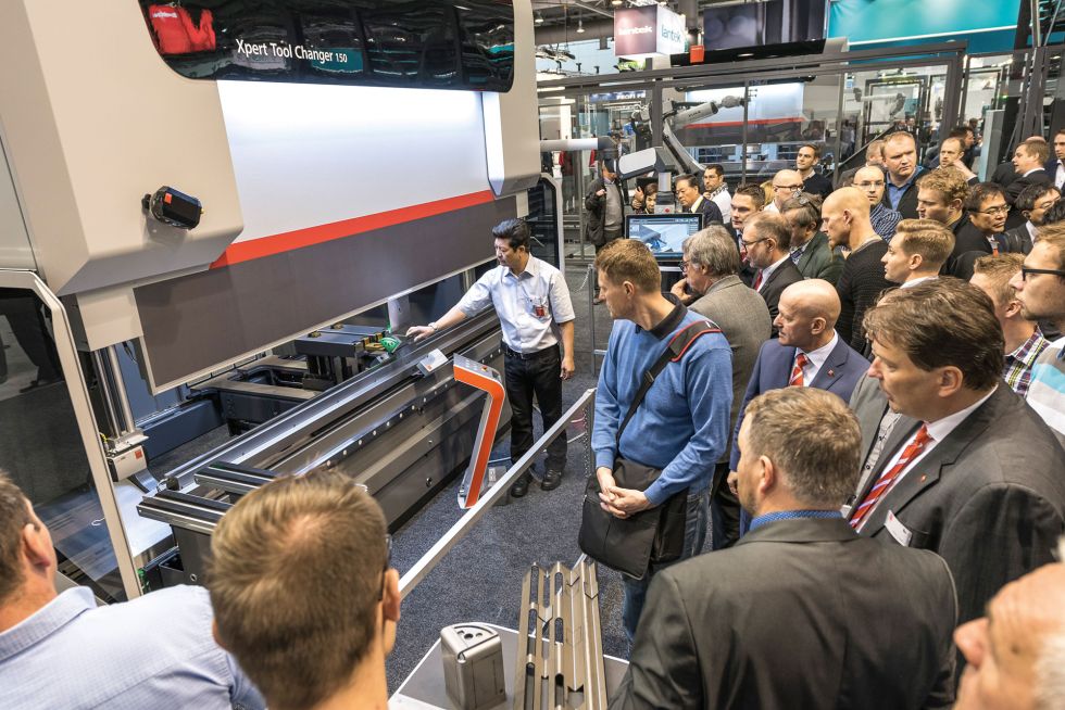Experience the innovations in the field of sheet metal processing at EuroBLECH 2018.